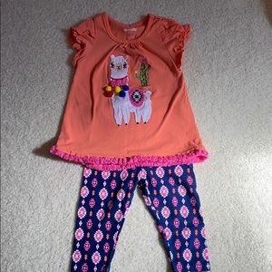 Girls llama outfit